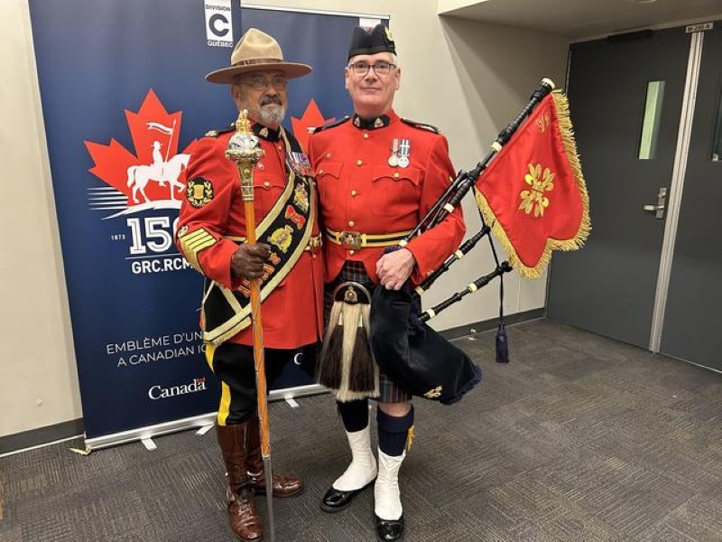 RCMP Pipeband - RCMP "C" Division Pipes and Drums - Sylvain L  Heureux Retirement November 18, 2023