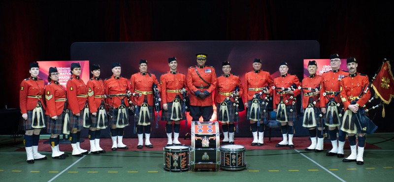 RCMP Pipeband - RCMP "C" Division Pipes and Drums - Medals Ceremony November 26, 2025
