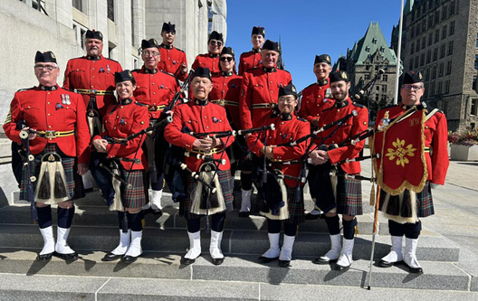 RCMP C Division Pipes and Drums Join the RCMP C Division Pipes and Drums, Montreal